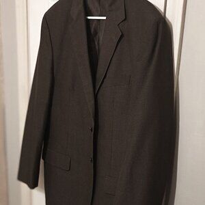 Gerald Austin Men Grayish Brown Suit Jacket Only  43R